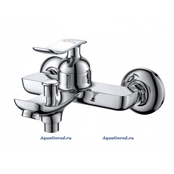 Смеситель D&K однорычажный для ванны с душем хром DA1233201
