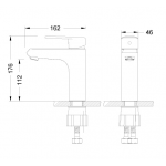 Смеситель Lemark Point для раковины LM0306C