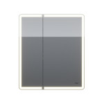 Зеркало-шкаф Dreja Point 70 LED-подсветка с бесконтактным выключателем 2 дверки 99.9033