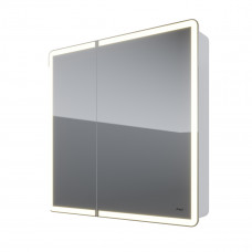 Зеркало-шкаф Dreja Point 80 LED-подсветка с бесконтактным выключателем 2 дверцы 99.9034