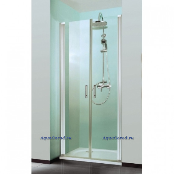 Душевая дверь Duschwelten 900х1900 мм распашная прозрачное стекло MK 450 PT 900 5353001001004