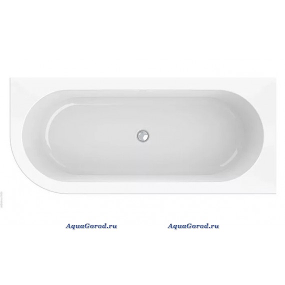 Акриловая ванна Knief Wall Corner L 165x75х58 см, цвет белый, в правый угол 0100-255-L