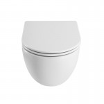 Унитаз подвесной Cezares ECO CZR-526-TH-R/2040SC безободковый, с сиденьем дюропласт Soft Close