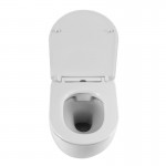 Унитаз подвесной Cezares ECO CZR-526-TH-R/2040SC безободковый, с сиденьем дюропласт Soft Close