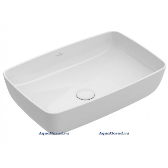 Раковина Villeroy & Boch Artis 4172 58 01 alpin накладная 58х38х12,5