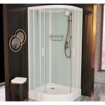 Душевая кабина Frank F400 white с низким поддоном 100х100х200