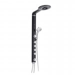 Душевая панель Gappo с гидромассажем черная G2417 Душевая панель Gappo с гидромассажем черная G2417