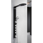 Душевая панель Gappo с гидромассажем черная G2417 Душевая панель Gappo с гидромассажем черная G2417