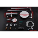 Душевая система Gappo G2490 для ванны и душа 3 в 1 с ручным и верхним душем G2490 Душевая система Gappo G2490 для ванны и душа 3 в 1 с ручным и верхним душем G2490