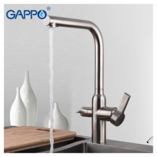 Смеситель Gappo G4399-4 для кухни с краном для питьевой воды G4399-4