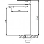 Смеситель для раковины Gappo G1099-22