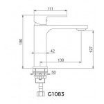 Смеситель для раковины Gappo G1083