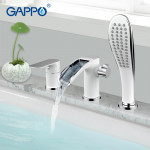 Смеситель Gappo Noar для ванны на борт на 3 отверстия G1148-8