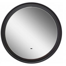 Зеркало Stworki Гриндстед 60 черное, с подсветкой ЗЛП2163
