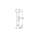 Гигиеническая лейка Grohe Trigger Spray 28343000