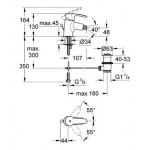 Смеситель Grohe Eurostyle для биде 33565003