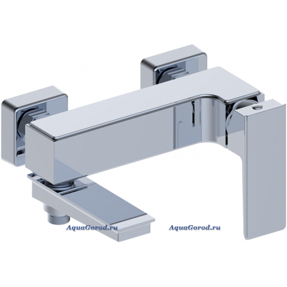 Смеситель Grocenberg однорычажный для ванны с душем хром GB8008CR