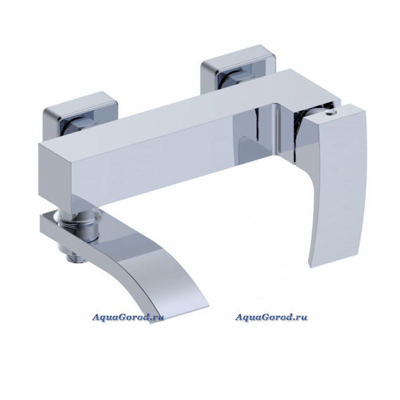 Смеситель Grocenberg однорычажный для ванны с душем хром GB8007CR