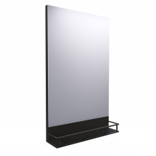 Зеркало Grossman Метрис 50 см черный в раме 205001