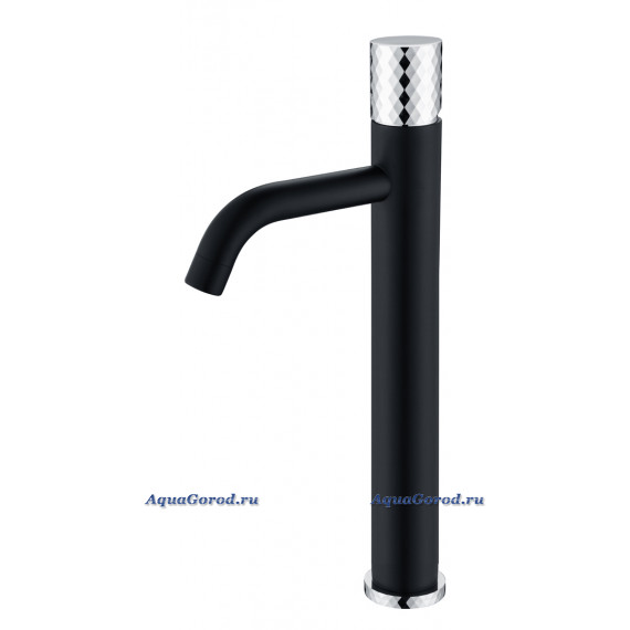 Смеситель Boheme Stick 121-BCR для умывальника BLACK DIAMOND CHROME