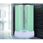 Душевая кабина Niagara Eco NG-7308-08BK без крыши матовое стекло 90х90х200