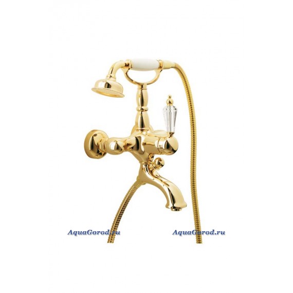 Смеситель Boheme Imperiale Ripresa 323 для ванны с гарнитуром золото Смеситель Boheme Imperiale Ripresa 323 для ванны с гарнитуром золото