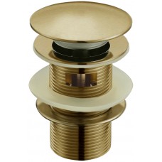 Донный клапан Boheme Medici для раковины автомат с переливом 610/2 бронза