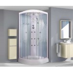 Душевая кабина Niagara Premium NG-302-01N с крышей стекло мозаика 100х100х220