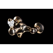 Смеситель Boheme Crystal для душа 284-CRST золото Смеситель Boheme Crystal для душа 284-CRST золото