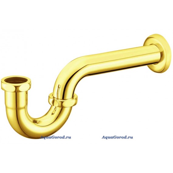 Сифон Boheme Imperiale для раковины из латуни 608 золото