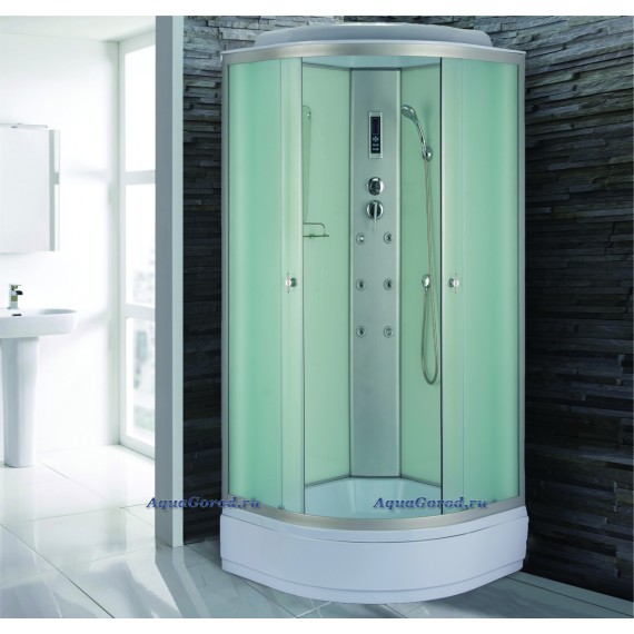 Душевая кабина Niagara Classic NG-3317-14 с крышей матовое стекло 90х90х215