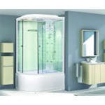 Душевая кабина Niagara Premium NG-310-01LN с крышей стекло мозаика 120х80х220 левая