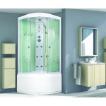 Душевая кабина Niagara NG-309-01N с крышей стекло мозаика 100х100х220