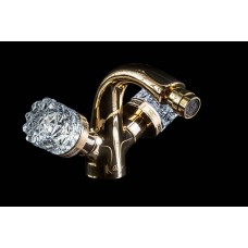 Смеситель Boheme Crystal для биде 296-CRST золото Смеситель Boheme Crystal для биде 296-CRST золото