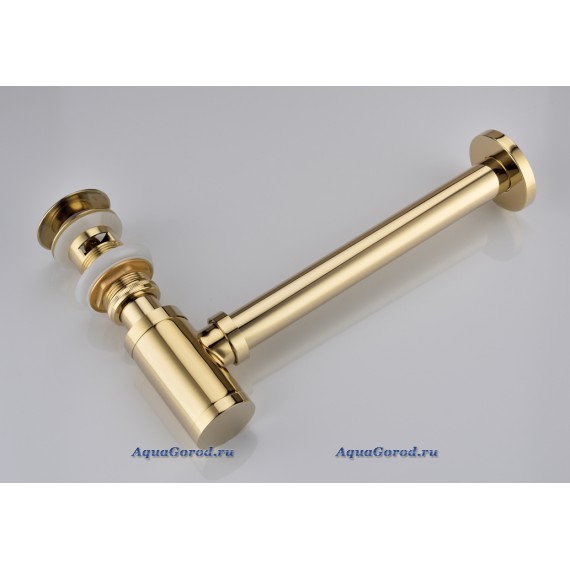Сифон Boheme Brillante для раковины 608-2 GOLD без клик-клака