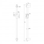 Душевая стойка Iddis Ray хром глянец RAY70C0i17