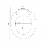 Сиденье Iddis Optima Home универсальное полипропилен белый ID 01 107.1