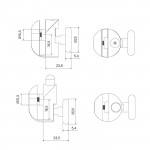 Ролики для душевой зоны Iddis Optima Home серый 966S23GR4DZ