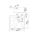 Мойка кухонная Iddis Haze 510х590 нержавеющая сталь матовый HAZ59SRi77