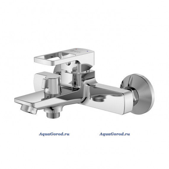 Смеситель Iddis Bild BILSB00i02WA для ванны с душем, короткий излив, без гарнитура