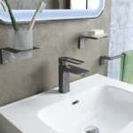 Смеситель Iddis однорычажный для раковины графит SLIGM00i01