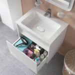 Тумба с раковиной Iddis Esper 60 подвесная белая ESP60W0i95K