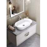 Раковина накладная Kerama Marazzi CANALETTO 65х40 белый глянец CN.wb.65