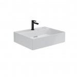 Раковина Kerama Marazzi Logica 60 с 1 отверстием под смеситель белая LO.wb.60.1