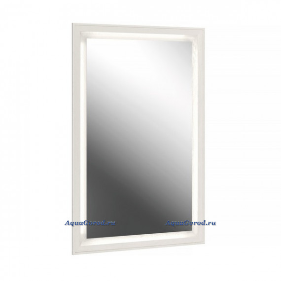Зеркало Kerama Marazzi PLAZA Classik 65 с LED-подсветкой белый PL.C.mi.65\WHT