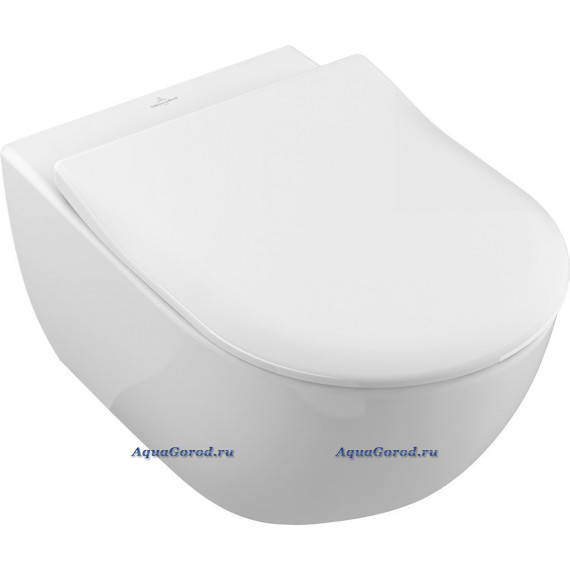 Унитаз подвесной Villeroy & Boch Subway 2.0 безободковый 5614R001P