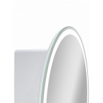 Зеркало-шкаф Континент Torneo LED 70 с подсветкой белый МВК085