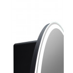Зеркало-шкаф Континент Torneo LED 60 с подсветкой черный МВК068