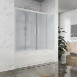 Шторка для ванны Kubele DE019P4 раздвижная 150х150 прозрачное стекло профиль черный матовый 0012839 Шторка для ванны Kubele DE019P4 раздвижная 150х150 прозрачное стекло профиль черный матовый 0012839