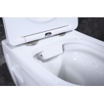 Унитаз подвесной BelBagno LOTO безободковый BB070CHR